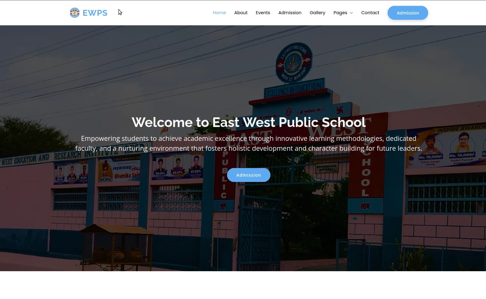 East West Public, Sikar website preview